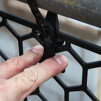 Black Plastic Brick Guard System - HEXGUARD  200 Pack