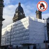 TS62/TS63 Powerclad Flame Retardant Scaffold Sheeting 3m x 45m