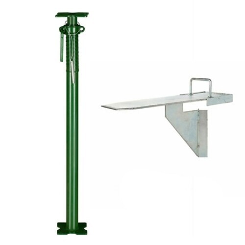 Size 0 Acrow Prop, 1.1m - 1.8m + Prop Support (H)