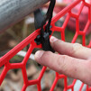 Red Plastic Brick Guard System - HEXGUARD 200 Pack