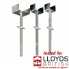 4' (100mm) Adjustable U-Head with Spigot