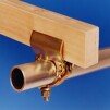 Scaffolding Fitting - Pressed Steel Hoarding/Joist Clamp (Oyster)
