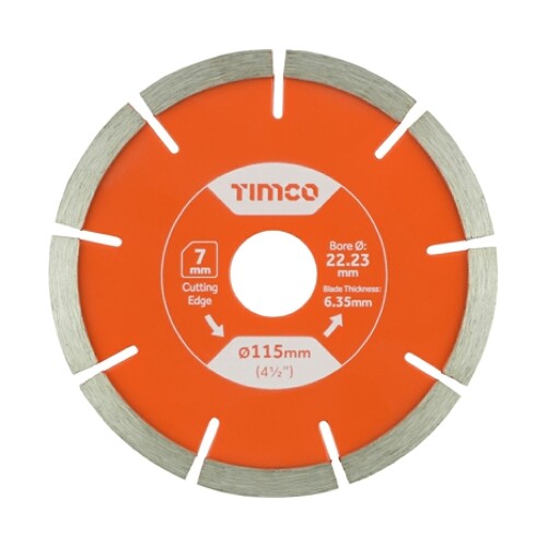 Mortar Raking Blade 7mm Seg - 115 x 22.2mm