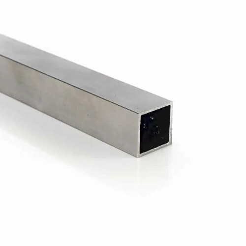 1m Box Section Aluminium Tube 40x40x1.5mm